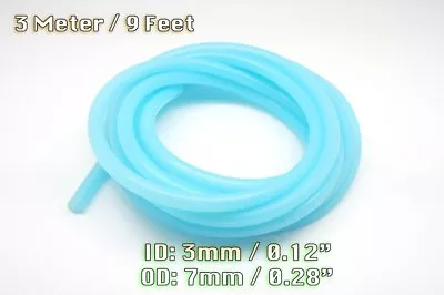 3 Meters Clear Blue Silicone Vacuum Hose Engine Bay Dress Up 3mm Fit Mustang • $10.99