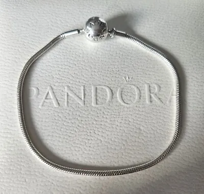 Genuine Silver Pandora Essence Snake Charm Bracelet 18cm S925 ALE • £0.99