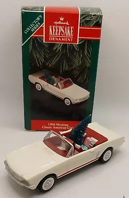 Hallmark 1966 Mustang Classic American Keepsake Ornament • $14.99