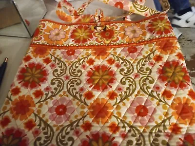 Vintage Vera Bradley Folkloric Print Large Tote Purse Shoulder Bag • $13