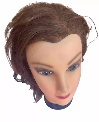 Burmax Deluxe Debra Cosmetology Mannequin Practice Head 100% Human Hair • $15