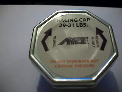 Afco Universal Fit Steel High Pressure Racing Radiator Cap 29-31 Lbs. Rating Fmr • $16.51