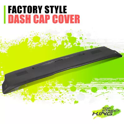 Front Molded Dash Dashboard Cap Cover Overlay Pad For Chevy Camaro 84-92 Black • $98.50