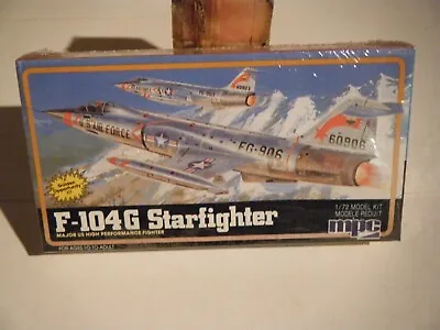 SEALED  1982 MPC-AIRFIX 1/72sc 1960's USAF Lockheed F-104G STARFIGHTER SS Jet • $8.95