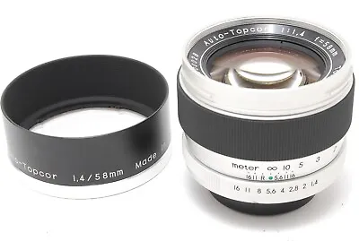 【MINT+++】Tokyo Kogaku Auto-topcor 58mm F/1.4 M42 Mount Lens From JAPAN • $1055.99