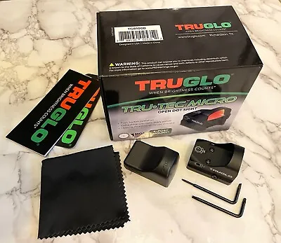 Truglo Tru-Tec Micro Sub-Compact 3 MOA Open Red-Dot Sight 4 Post Mount • $79.99