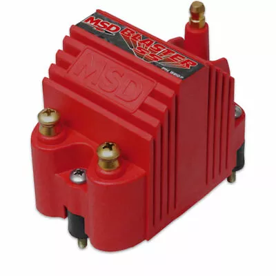 MSD 8207 MSD Ignition Blaster SS Coil High Voltage -40000V E-Core Square Epoxy • $81.95