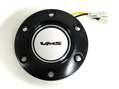 Vms Racing Black Steering Wheel Ring & Horn Button Sl C • $24.95