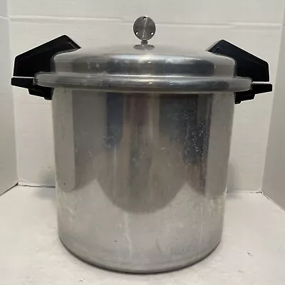 Pre-Owned/Vintage*Mirro 22 Qt. Aluminum Pressure Cooker/Canner*M-0522-11 • $139.82