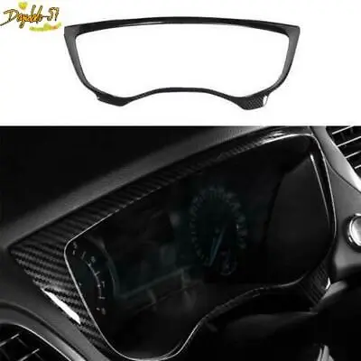 For 2013-2016 Ford Mondeo Fusion Carbon Fiber Instrument Panel Frame Cover Trim • $38.49