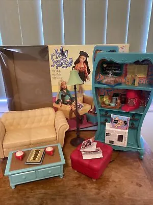 VTG Barbie My Scene My Cafe Furniture Coffee Play Set Excellent 2003 Mattel • $79