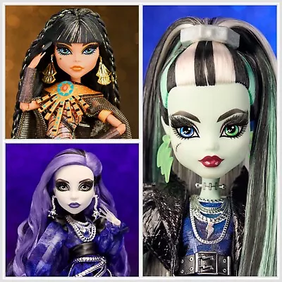 Monster High Haunt Couture Midnight Runway 3 Doll Set New Sealed In Shippers • $298.88
