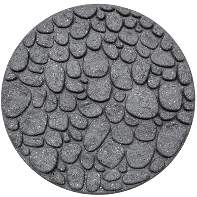 👉 Garden Stepping Stones Lightwight Easy Lay Eco Friendly Recycled Rubber 45cm • £9.99