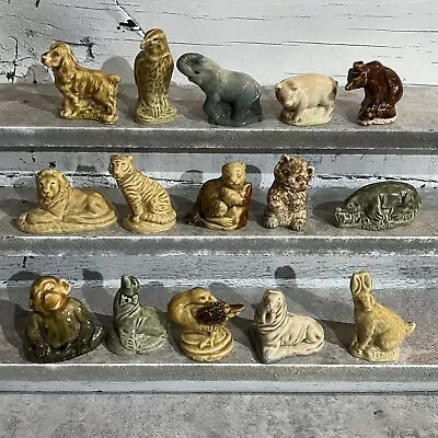 15 Wade Whimsies Mole Falcon Monkey Sealion Hare Etc Job Lot. • £6