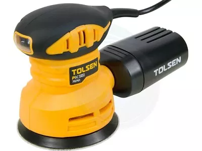 $52.67 • Buy 5inch 125mm Palm Randon Orbital Sander Self Vacuum Dust Bag 2amp 110v
