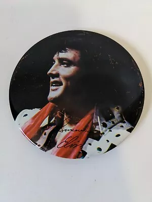 Vtg Elvis Pin Sincerely Elvis Presley Concert Collectible Pinback Button Pin  • $14.95