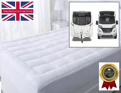 CARAVAN / MOTOR HOME  CORNER  FITTED MATTRESS TOPPER (54 X 75)  PREMIUM RANGE  2 • £45.99