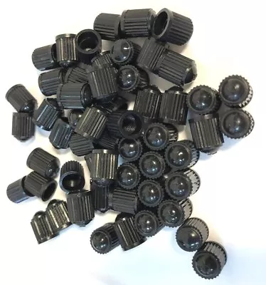 40 Pcs Plastic Auto Parts Truck Motorcycle Tire Stem Black Air Valve Caps Cover • $12.95