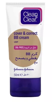 2x Clean & Clear BB Cream Covers & Prevents Spots & Blemishes - Light 50 Ml . • £6.98