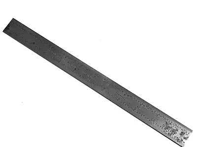 Brown & Sharpe 12  4r Tempered Combination Square Blade (rule)  B614 • $39.99