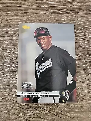 1994 Classic Michael Jordan #1 Rookie RC Birmingham Barons White Sox  • $2.99