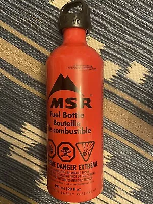 MSR Liquid Fuel Aluminum Bottle Leak Proof Travel Camping 20 Ounce NEW • $29