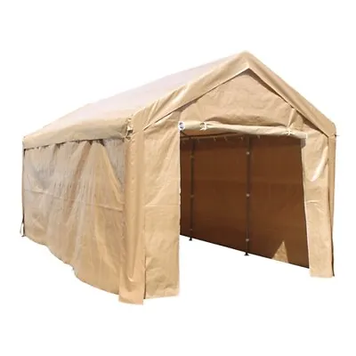 ALEKO 10x20 Feet Carport Canopy Heavy Duty Outdoor Garage Car Shelter Boat Cover • $426.94