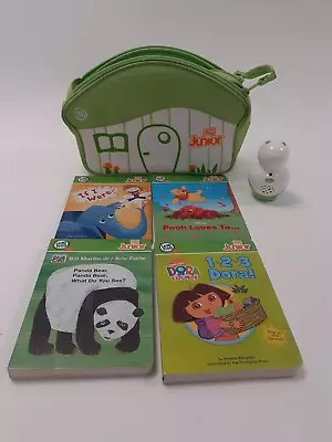 Leap Frog Leap Tag Junior Reader With Books And Storage Bag - Untested • £1.99