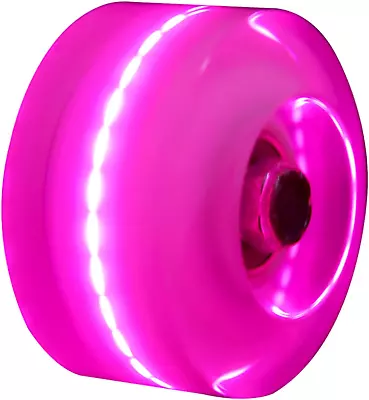Outdoor Roller Skate Wheels Luminous Light Up With Bearings Outdoor Installed 4 • $23.79