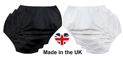 £22.99 • Buy Waterproof Incontinence Briefs Pants, PACK OF 3, Made In UK, Sizes 16 - 30