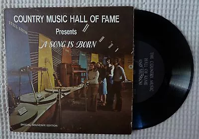 COUNTRY HALL OF FAME A Song Is Born Rare Souvenir Mini LP Pete Drake Jordanaires • $14.99