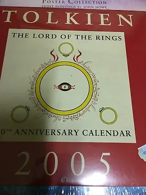 Tolkien The Lord Of The Rings Calendar 50th Anniversary 2005  • £19.49