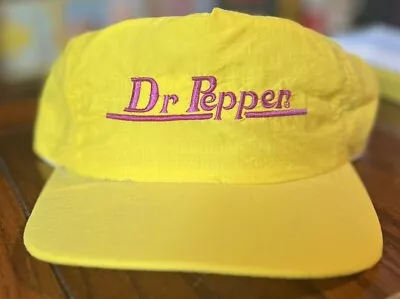 Vintage Dr Pepper Hat Snapback Cap • $19.99