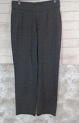 $10 • Buy Intro Love The Fit PS Womens Black Houndstooth Tummy Control  Leggings 28inseam