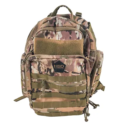 HSD High Speed Daddy Durable Diaper Bag Backpack Hiking Gym Work MOLLE Camo • $84