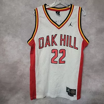 Vintage 2002 Nike Air Jordan Oak Hill Carmello Anthony 22 High School Jersey M • $29.99