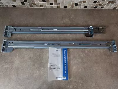 Dell H4x6x 2u Sliding Ready Rail Kit R730 R720 R720xd R820 R530 R520 Drcf-7 • $84.99