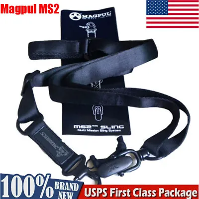 Magpul MS2 Multi-Mission Single Point / 2 Point Sling Nylon Black MAG501  • $10.99