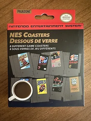 Nintendo NES Cartridge Drink | Bar Coasters | Vintage Gaming | Retro Vibes • $37.59