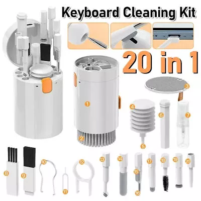 20-in-1 Electronic Clean Brush Tool For IPhone AirPods IPod PC Monitor Earphone • $8.69