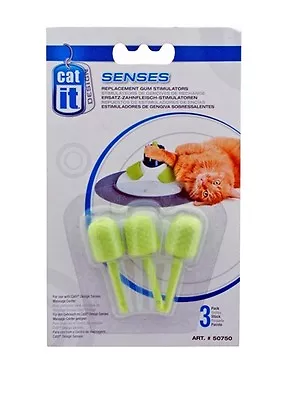 Hagen Catit Design Senses Replacement Gum Stimulators 3-pack #50750 • $8.24