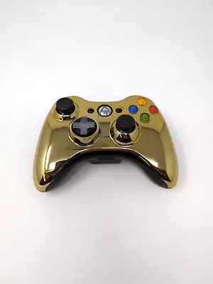 Gold Limited Edition Star Wars C3PO Microsoft Xbox 360 Controller Tested Working • $31.99