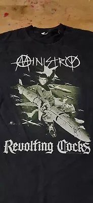 Ministry RevCo Unisex Adult Concert Shirt Size L Short Sleeve • $45