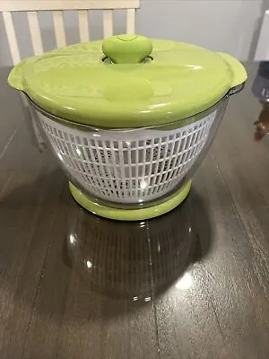 Kitchen Aid Green Plastic Salad & Fruit Spinner • $13