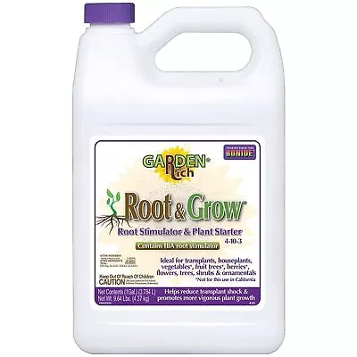 Bonide Root Grow Root Stimulator Plant Starter Fertilizer Concentrate 1 Gal. • $35.26