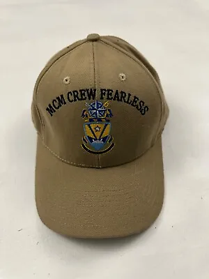 MCM Crew Fearless CSTT The Corps Beige Snapback Cap Hat One Size • $27.99