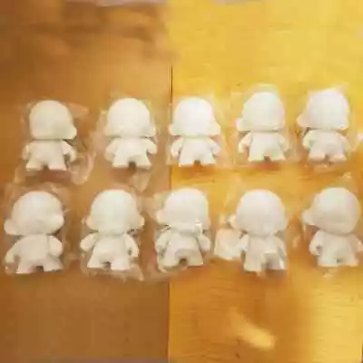 4 Inch Kidrobot Munny Dolls DIY Paint Vinyl Art Figure Blank Fashion Toys 10pcs • $29.99