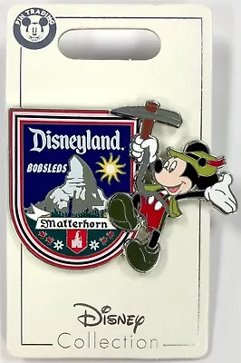 2022 Disney Parks Disneyland Resort Matterhorn Bobsleds With Mickey Mouse Pin • $29.99