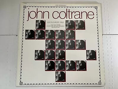 John Coltrane Live In Europe 1962 France NM Vinyl 1982 Elvin Jones McCoy Tyner • $15