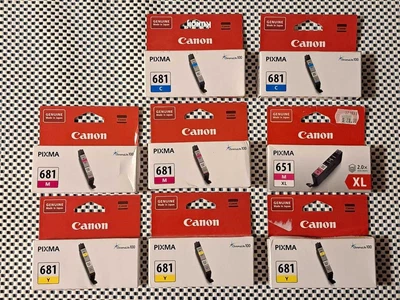 $14.95 • Buy Genuine Canon PIXMA 681 Or 651XL Printer Ink Cartridges